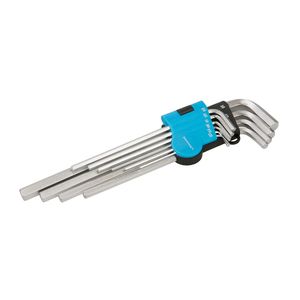 Profi-Innensechskantschlüssel, zöllig, 10-tlg. Satz 1/16–3/8 Zoll