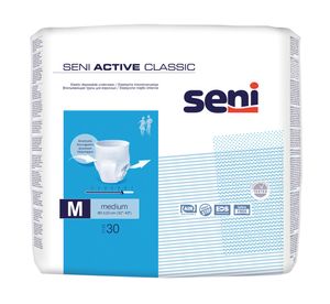 Seni Active Classic medium Inkontinenzslip, wie Unterwäsche zu tragen - 30 Stück