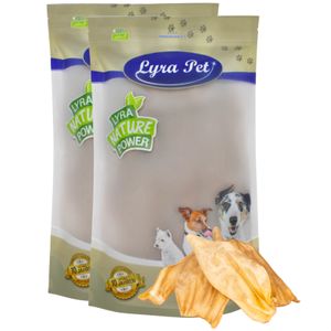 200 Stk. Lyra Pet® Rinderohren ca. 4 kg