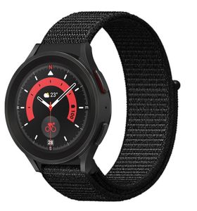 Strap-it Samsung Galaxy Watch 5 Pro Nylonarmband (Schwarz)