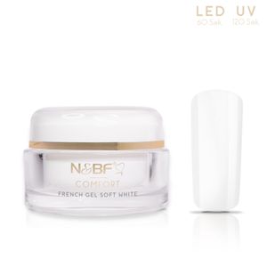 N&BF Comfort French UV / LED Gel Soft White / Weiss 15ml