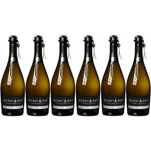 Scavi und Ray Prosecco Frizzante DOC fruchtig trocken 750ml 6er Pack