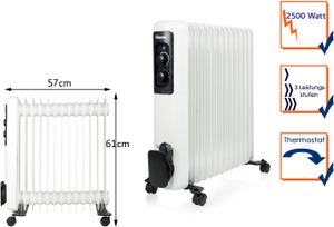 Heizkörper Tristar KA5183 Weiß 2500 W Heizkörper Tristar KA5183 Weiß 2500 W