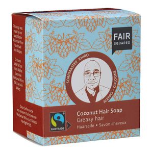Fair Squared Coconut Hair Soap Greasy - 2x80gr.