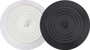 2 Stück Universal Stöpsel für Spülbecken & Waschbecken,Abflussstöpsel Silikon für Dusche Badewanne Abflussstopfen Waschbecken Spülbecken Badewannenstöpsel,Perfekt für Küche & Bad