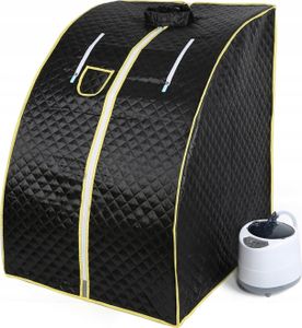 Sauna Parowa Przenośna Domowa + Parowcem 76*88*99Cm 1.8L