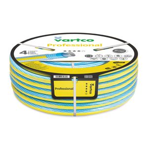 4-lagiger Wasserschlauch Trinkwasserschlauch Lebensmittelecht Anti Twist Gartenschlauch Schlauch Gartenbewässerung Flexibel Flexischlauch Trikotgeflecht UV-beständig 25 Bar  1/2" 30m