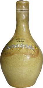 Bernardynski Trojniak Honig (Drittel) 0,25L im Steinzeuggefäß | Met Honigwein Metwein Honigmet | 250 ml | 13% Alkohol | Apis | Geschenkidee | 18+