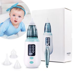 Nasensauger Baby, Nasenreiniger, Nasal Aspirator, mit 3 Einstellbare Saugstufen, 3 Saugdüsen, Elektrischer Baby Nasenreiniger für Neugeborene, Säuglinge und Kleinkinder
