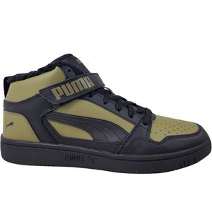 Puma Rebound Mid Strap WTR Herren Sneaker Winterschuhe 386376 olive, Schuhgröße:43 EU