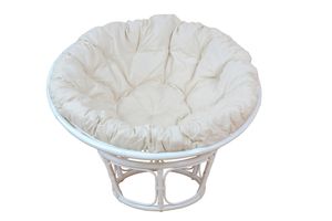 Papasansessel, Durchmesser 80 cm Sessel mit Kissen