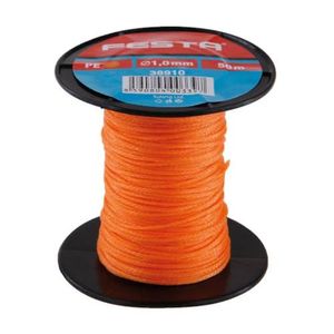 sznurek murarski 50m 1mm pomarańczowy sznurek murarski 50m 1mm pomarańczowy