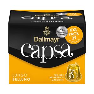 Dallmayr Capsa Lungo Belluno XXL Kaffekapseln, 39 Kapseln