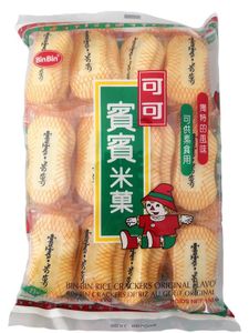 [ 150g ] BIN BIN Reiscracker original / Rice Crackers Original Flavor / Snack