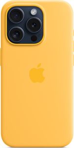 Apple iPhone 15 Pro Hülle - Silikon - Soft Case, Backcover - Gelb