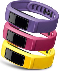 Garmin Vivofit 2 Ersatzarmbänder, (Ve/3), Yellow + Pink + Purple Large