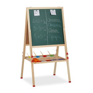 relaxdays Standtafel Kinder mit Whiteboard