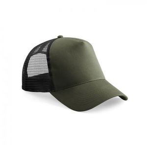 Beechfield - Trucker Cap für Kinder RW8810 (Einheitsgröße) (Olivgrün/Schwarz) Beechfield - Trucker Cap für Kinder RW8810 (Einheitsgröße) (Olivgrün/Schwarz)