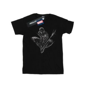 Marvel - "Spider-Man Web Crouch" T-Shirt für Jungen BI30094 (128) (Schwarz)