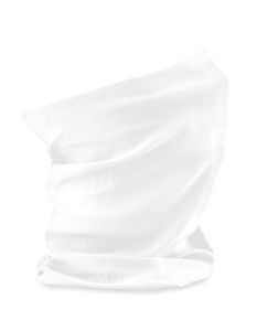 Beechfield B900 | Tube Scarf Morf Original / Pánska zimná šatka - Farba: biela - Veľkosť: jedna veľkosť