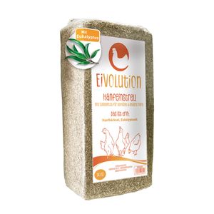 Eivolution Hanfeinstreu mit Eukalyptus 14 KG für ein gutes Stallklima