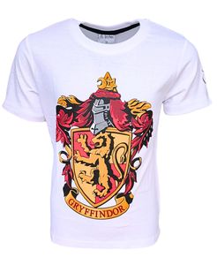 T-Shirt Harry Potter Gryffindor Weiß 140 cm