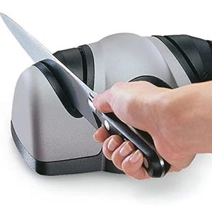 Elektrischer Messerschleifer, Messer-Schärfer Schleif-Stein Schärf-Gerät Maschine Multifunktions Küchen Messerschärfer Scherenschärfer