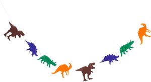 Oblique Unique Dino Girlande 2m Dinosaurier Kinderzimmer Deko Kinder Geburtstag Party