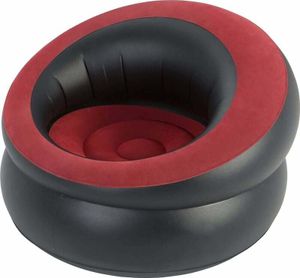 Einfacher beflockter aufblasbarer Gaming-Stuhl, Sofa, Sitz, Lounge-Sessel, Camping, Entspannung-BDD