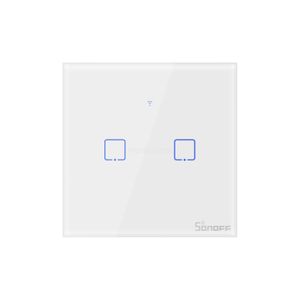 SONOFF T0EU2C WiFi Smart Wandschalter - 2 Taster