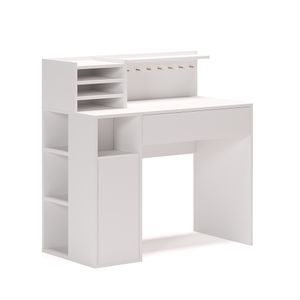 Stôl Livinity® , 100 x 50 cm, biely