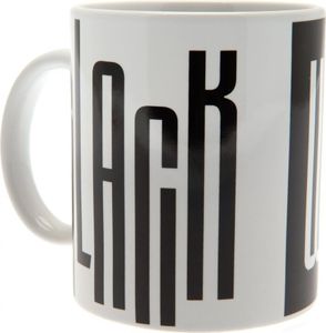 Juventus FC - hrnek na kávu TA5380 (jedna velikost) (černá/bílá)