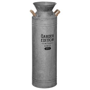 Milchkanne - Metall - grau - H62 cm - Atmosphera créateur d'intérieur
