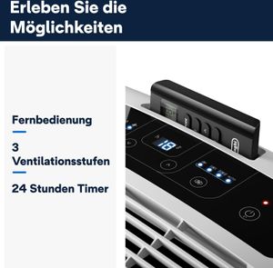 De'Longhi PAC EM82 63 dB Bílá