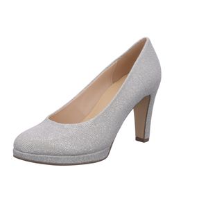 Gabor Plateau Pumps Damen 31323830373032 Silber 38 1/2 EU