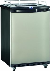 Exquisit Bierkühler BK160-HE-300G inox | 163 l Nutzinhalt | Inox