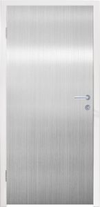 MuchoWow® Tapety na dvere - Samolepiaca fólia na dvere - Metalická potlač - Strieborná - Sivá - 215x90x0.1cm - Plagát na dvere - Samolepiaca fólia na dvere