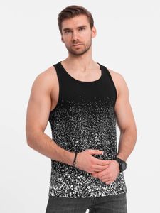 Ombre Clothing Herren-Tank-Top Akoth schwarz XXL