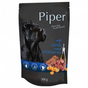 PIPER ADULT 500g kapsička pro psy jehně, mrkev a hnědá rýže, 40426