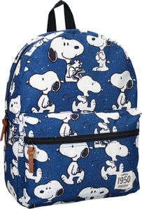 Niebieski plecak dziecięcy Snoopy