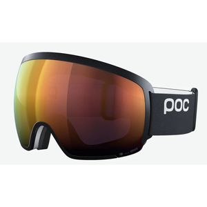 POC Orb Clarity Skibrille Damen und Herren Snowboardbrille  , Farbe:uranium black, Glaswahl:spektris orange