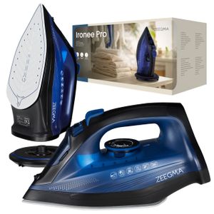 Napařovací žehlička Zeegma Ironee Pro Violet, 2600 W, nádržka na vodu 320 ml, 360° nabíjecí stanice