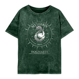 Harry Potter - "Slytherin Constellations" T-Shirt für Damen HE661 (M) (Grün)
