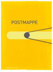 Herlitz Postmappe easy orga to go PP Folie DIN A4 gelb