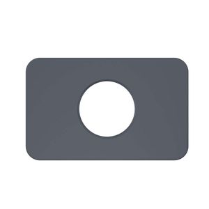 Karte kompatibel für Apple Airtag Portemonnaie Geldbörse Geldbeutel - Grau