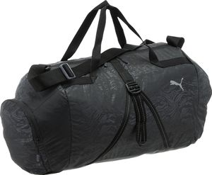 Puma Fit AT Sports Duffle športová taška 55 cm farba: čierno-reflexná strieborná (čierna)