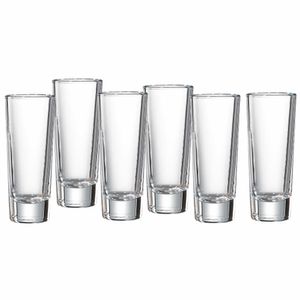 Ritzenhoff & Breker Stamper Skol 6er Set, Schnapsglas, Becher, Glas, Klar, 65 ml, 811667