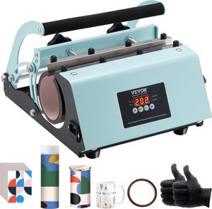 VEVOR Tumbler-Hitzepresse, 11–30 oz Tassenpresse, schnelles und gleichmäßiges Aufheizen, Tumblerpresse mit Sublimationspapier, Klebeband und Handschuhen, Temperatur- und Zeiteinstellung, für Sublimationsbecher, Tassen, Becher, Grün VEVOR Tumbler-Hitzepresse, 11–30 oz Tassenpresse, schnelles und gleichmäßiges Aufheizen, Tumblerpresse mit Sublimationspapier, Klebeband und Handschuhen, Temperatur- und Zeiteinstellung, für Sublimationsbecher, Tassen, Becher, Grün