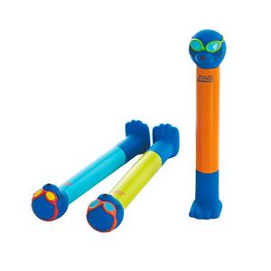 Zoggs Zoggy Dive Sticks Junior Blue / Lime / Orange One Size