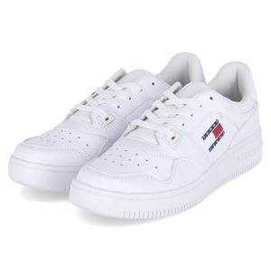 TOMMY HILFIGER Trainers Women's Leather White EY76 - Velikost: 39